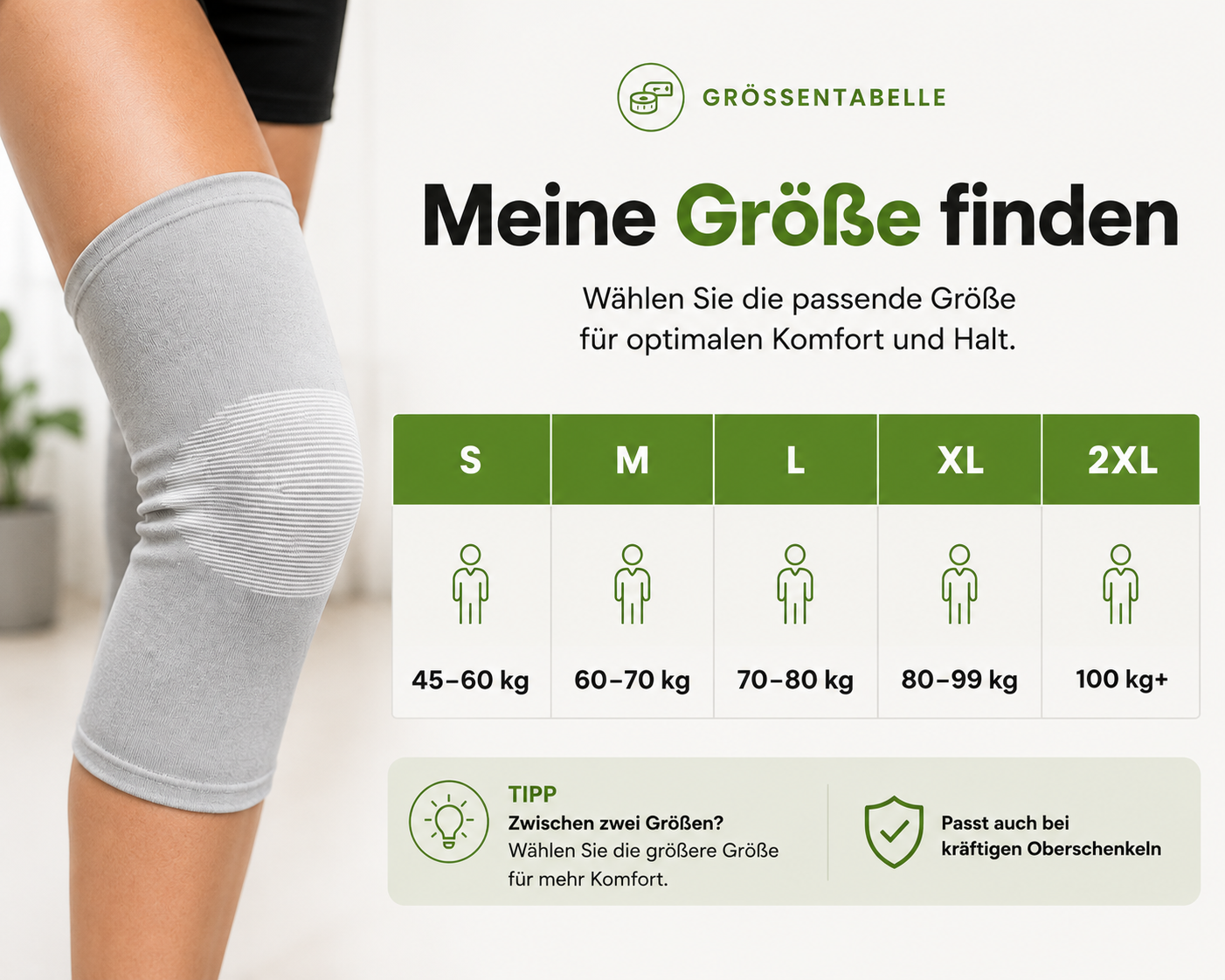 Belvar Bambus Kniebandage