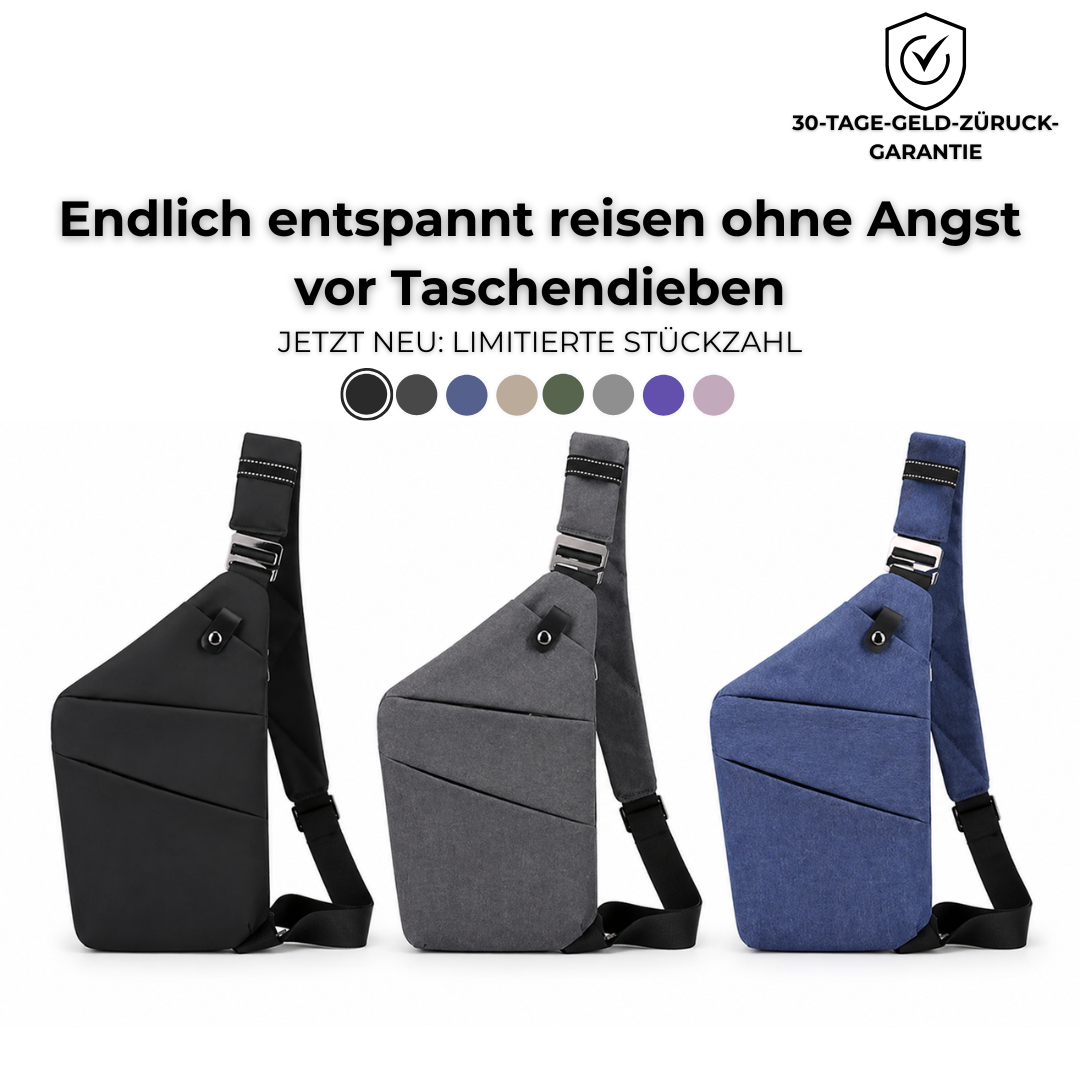 SAFEBAG - SCHÜTZEN SIE IHRE WERTSACHEN UNTERWEGS